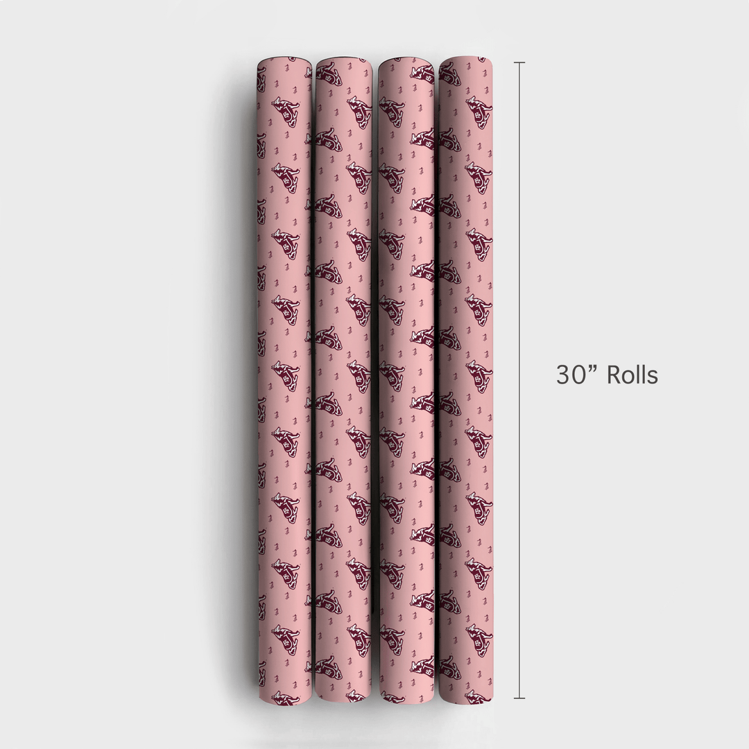 Mini Aggie Bark - Wrapping Paper - Aspen & Arlo