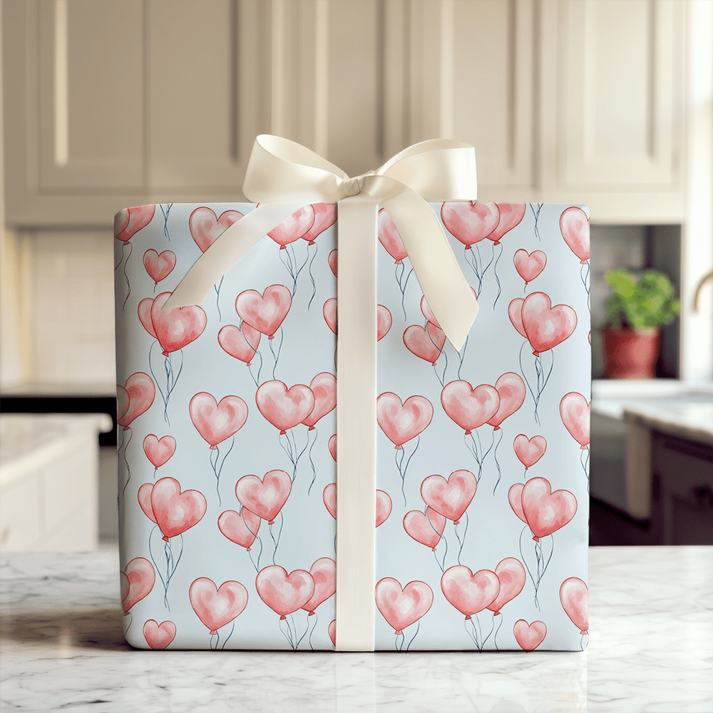 Pop Goes My Heart - Wrapping Paper - Aspen & Arlo