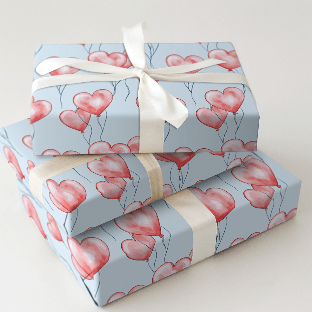 Pop Goes My Heart - Wrapping Paper - Aspen & Arlo