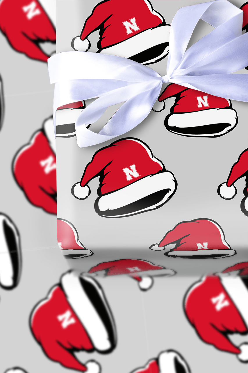 Ho Ho Huskers - Wrapping Paper - Aspen & Arlo