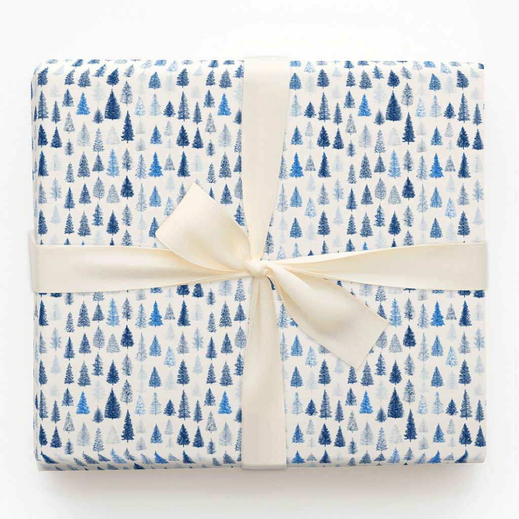 Dark and Icy Tannenbaum - Wrapping Paper - Aspen & Arlo