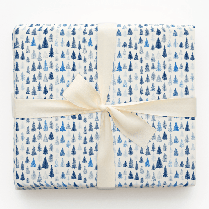 Dark and Icy Tannenbaum - Wrapping Paper - Aspen & Arlo
