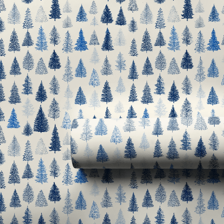 Dark and Icy Tannenbaum - Wrapping Paper - Aspen & Arlo