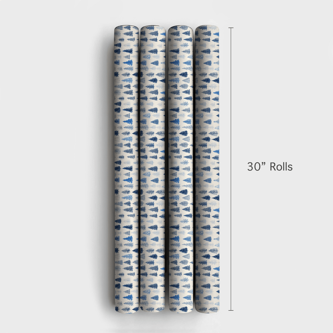 Dark and Icy Tannenbaum - Wrapping Paper - Aspen & Arlo