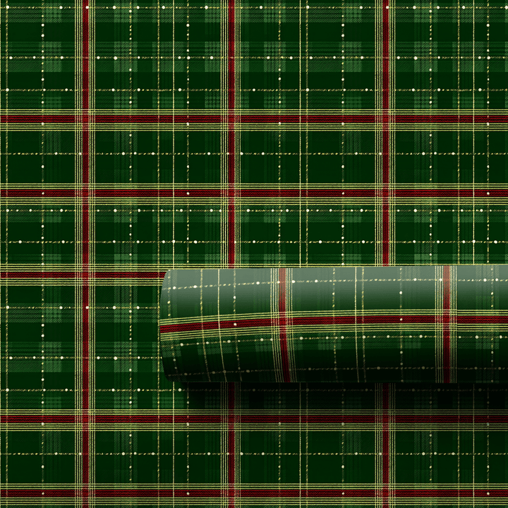 Gatsby Plaid - Wrapping Paper - Aspen & Arlo
