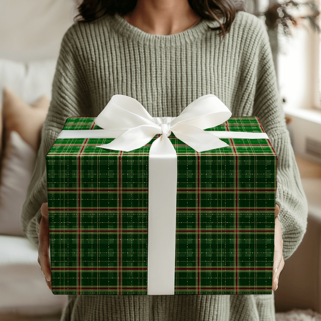 Gatsby Plaid - Wrapping Paper - Aspen & Arlo