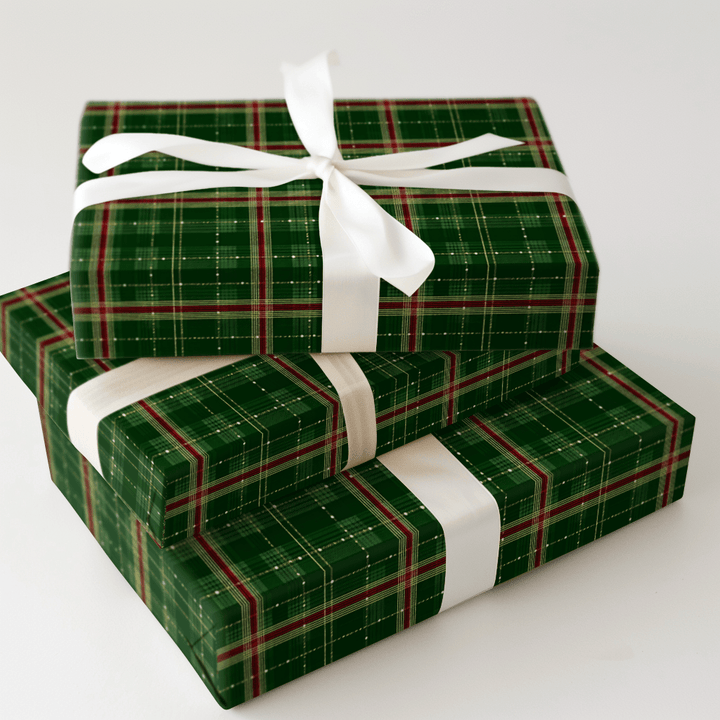 Gatsby Plaid - Wrapping Paper - Aspen & Arlo