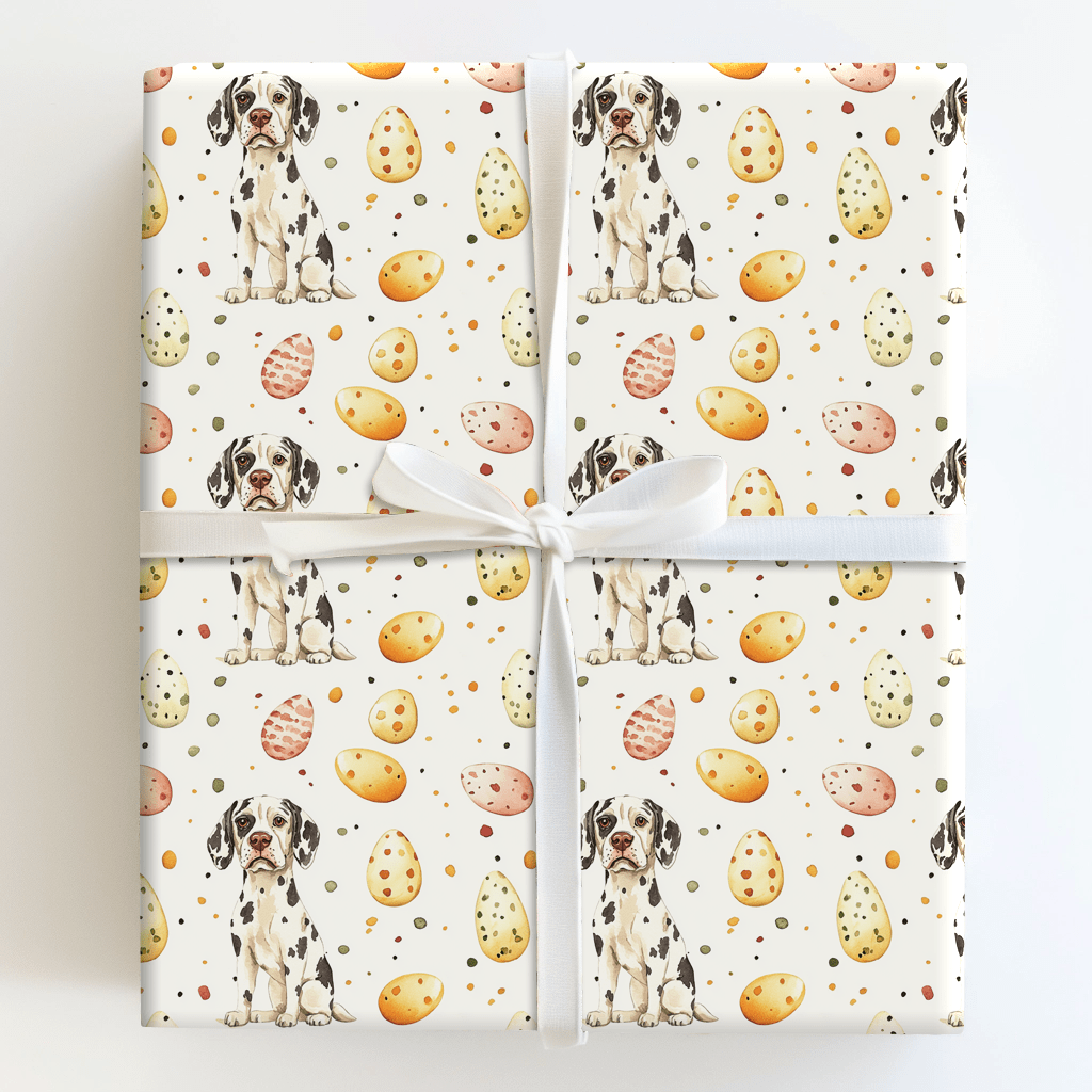 Easter Eggs with the Harlequin - Wrapping Paper - Aspen & Arlo