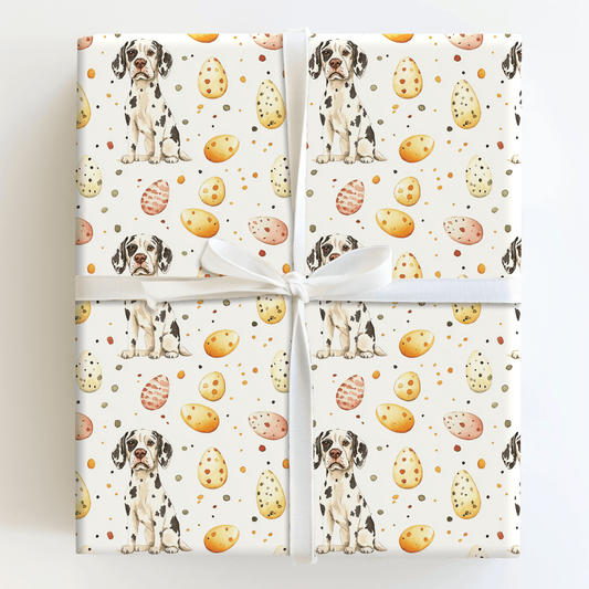 Easter Eggs with the Harlequin - Wrapping Paper - Aspen & Arlo