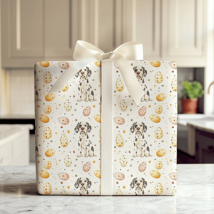 Easter Eggs with the Harlequin - Wrapping Paper - Aspen & Arlo