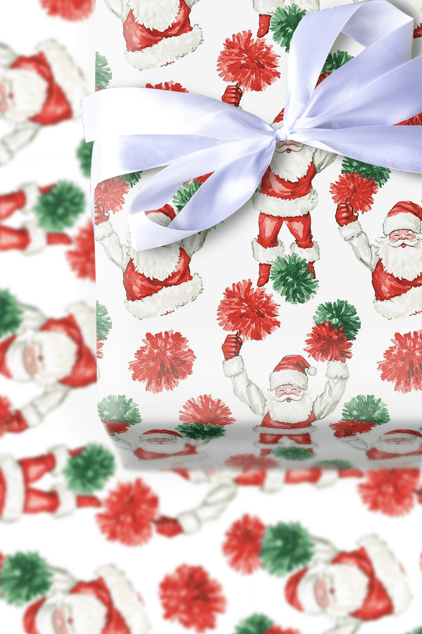 Santa's Spirit Squad - Wrapping Paper - Aspen & Arlo