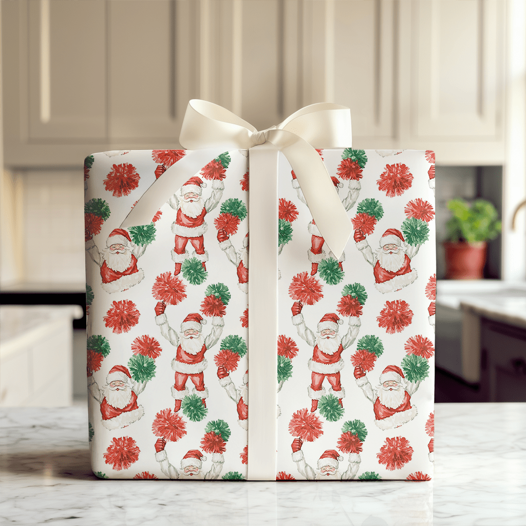 Santa's Spirit Squad - Wrapping Paper - Aspen & Arlo