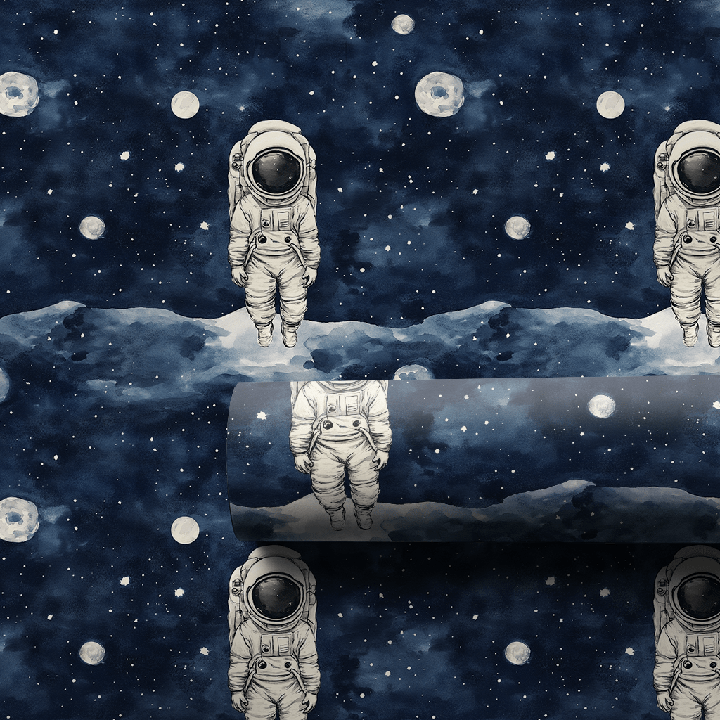 Cosmic Stepper - Wrapping Paper - Aspen & Arlo