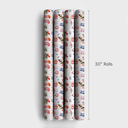 Stocking Mix - Wrapping Paper - Aspen & Arlo