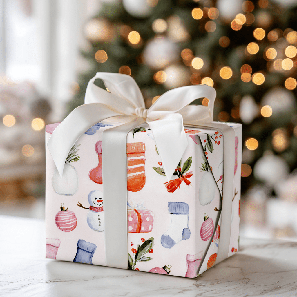 Stocking Mix - Wrapping Paper - Aspen & Arlo