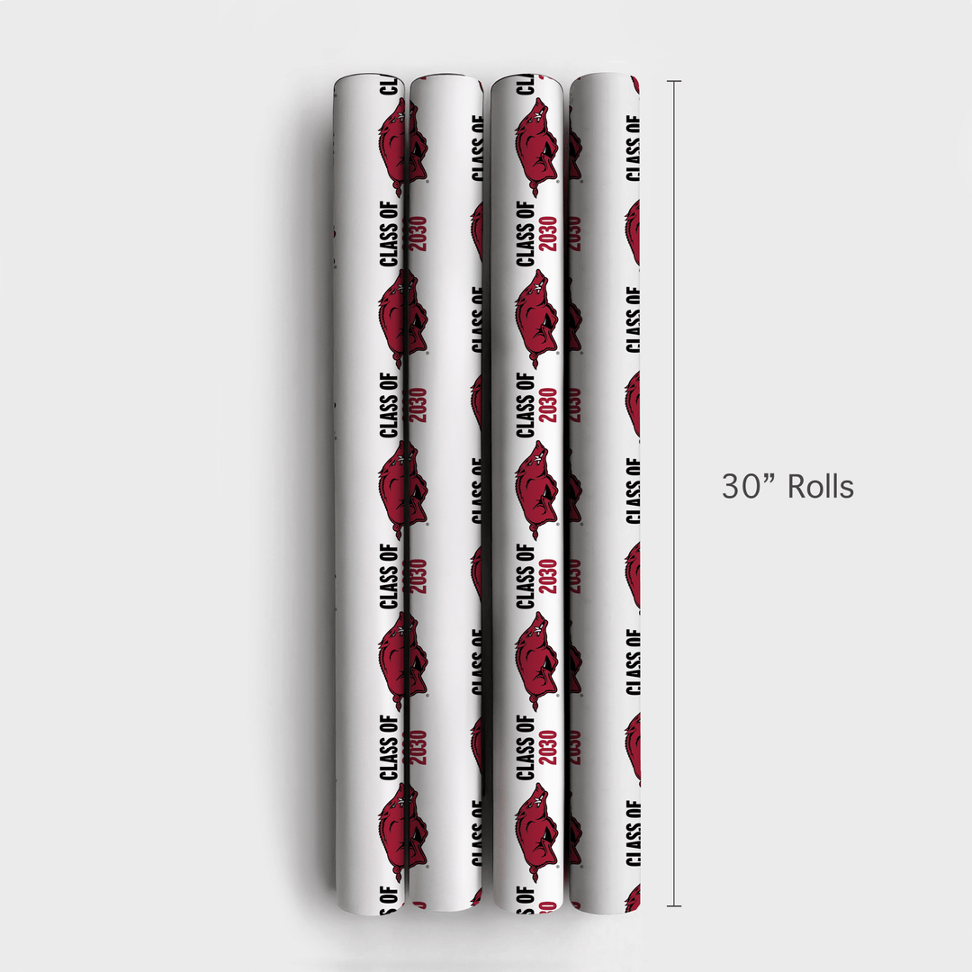 Class of 2030 Arkansas - Wrapping Paper - Aspen & Arlo