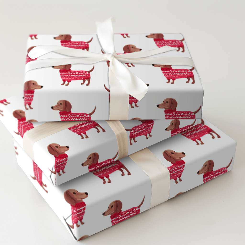Sweater Long - Wrapping Paper - Aspen & Arlo
