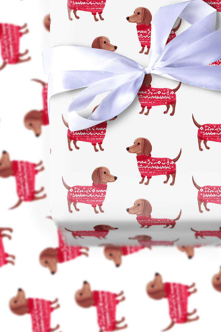Sweater Long - Wrapping Paper - Aspen & Arlo