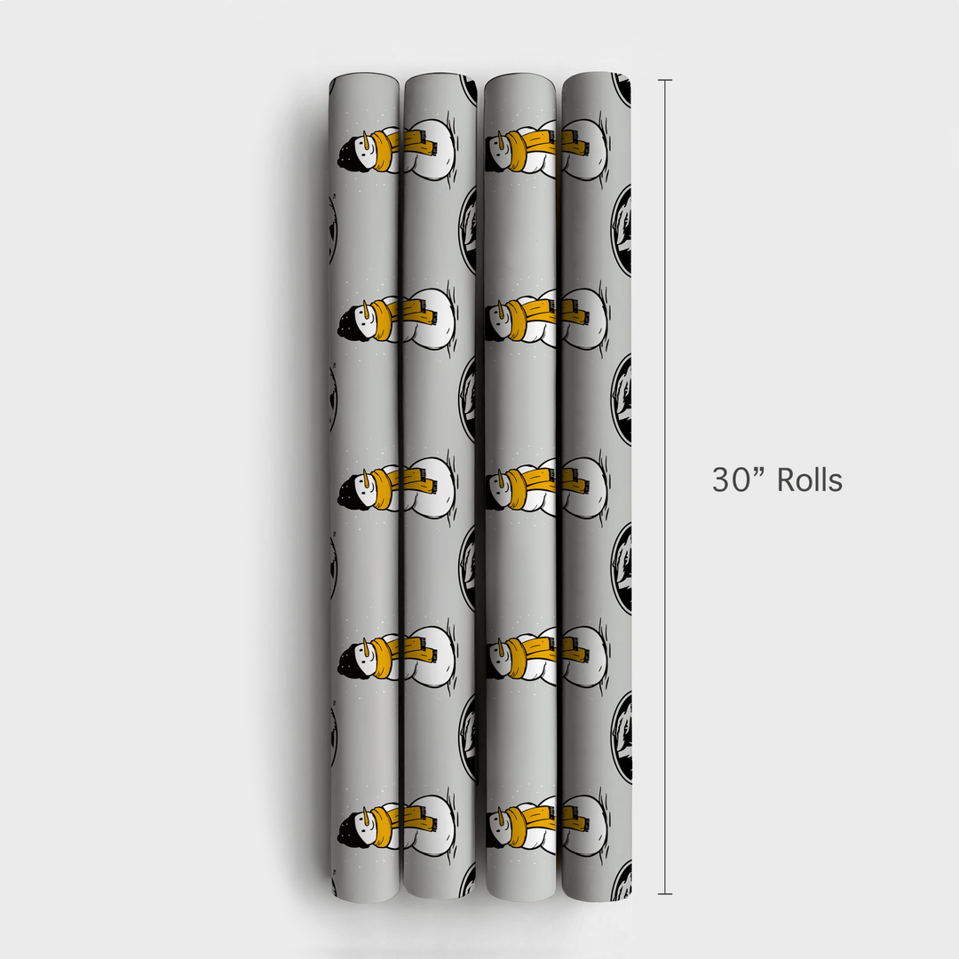 Mizzou Snowman - Wrapping Paper - Aspen & Arlo