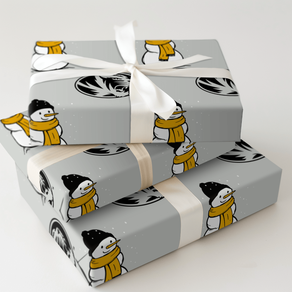 Mizzou Snowman - Wrapping Paper - Aspen & Arlo