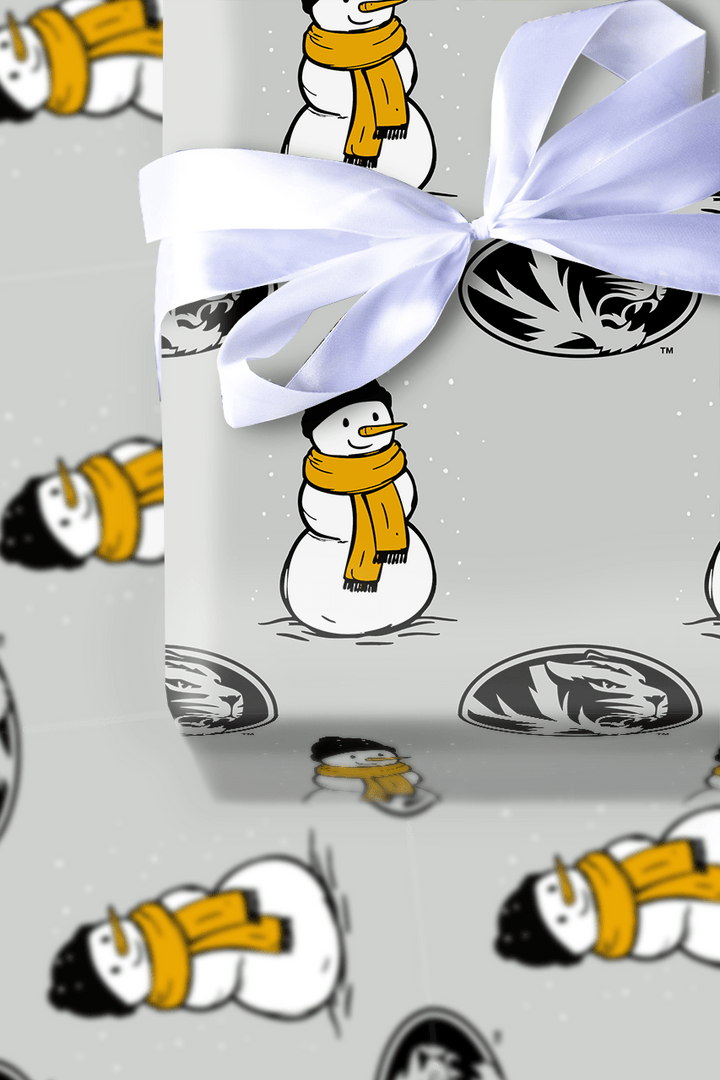 Mizzou Snowman - Wrapping Paper - Aspen & Arlo