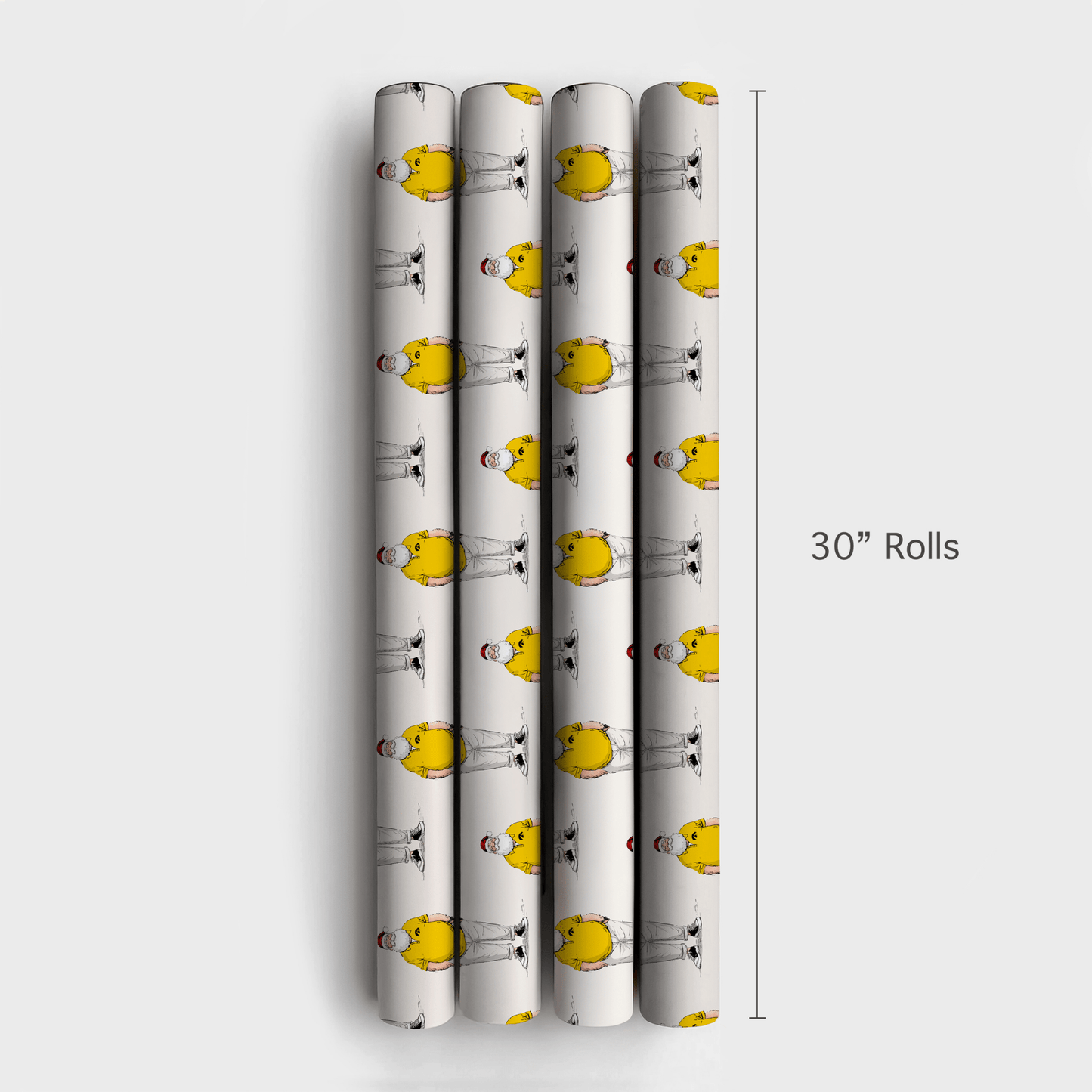 IOWA Santa Polo - Wrapping Paper - Aspen & Arlo
