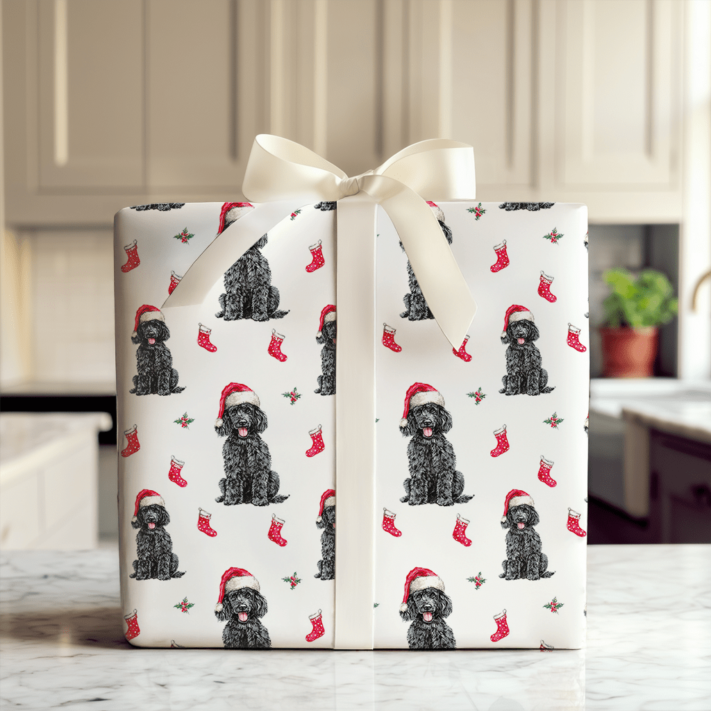 Poodle My Wish - Wrapping Paper - Aspen & Arlo