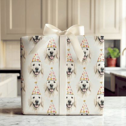 Woofing Wishes - Wrapping Paper - Aspen & Arlo