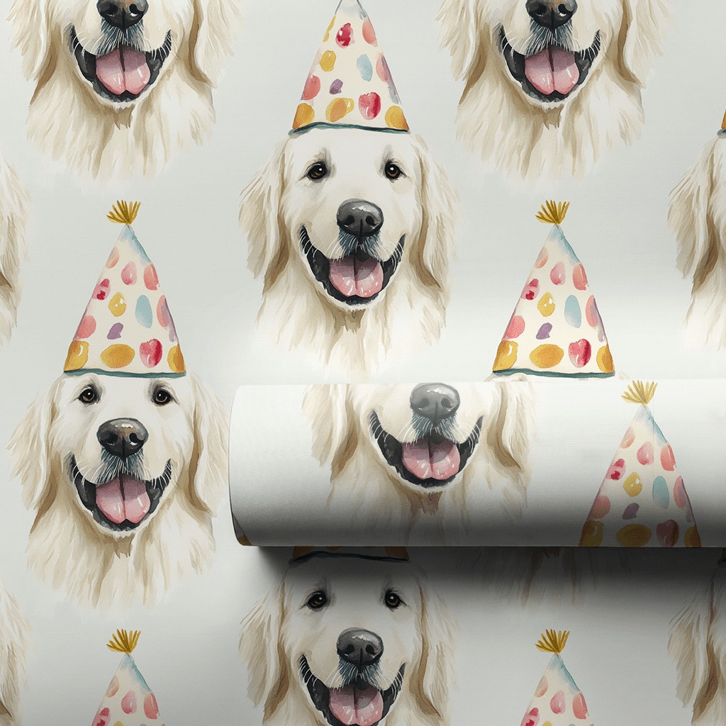 Woofing Wishes - Wrapping Paper - Aspen & Arlo