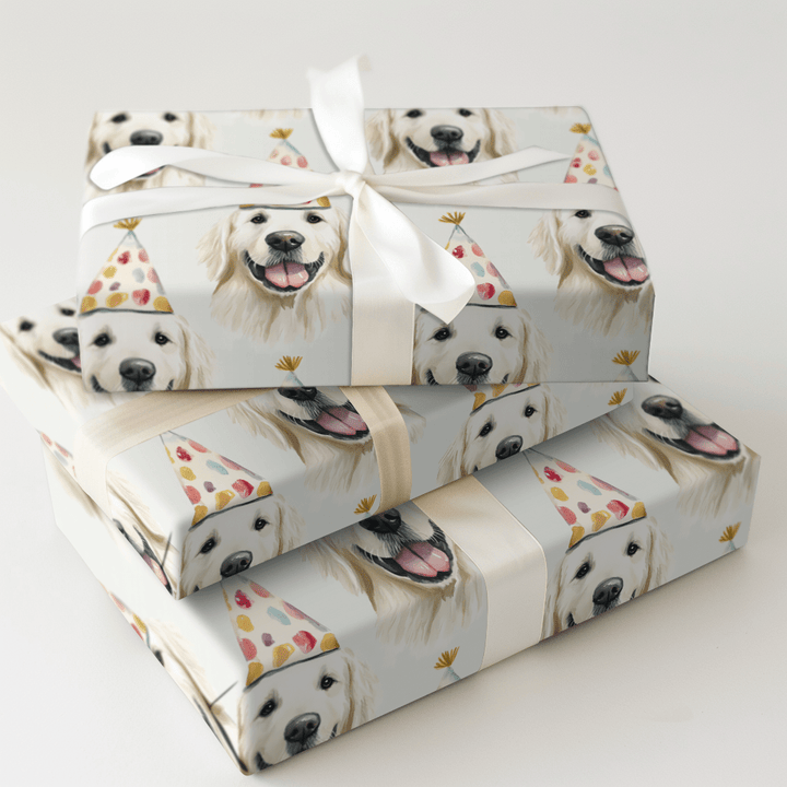 Woofing Wishes - Wrapping Paper - Aspen & Arlo