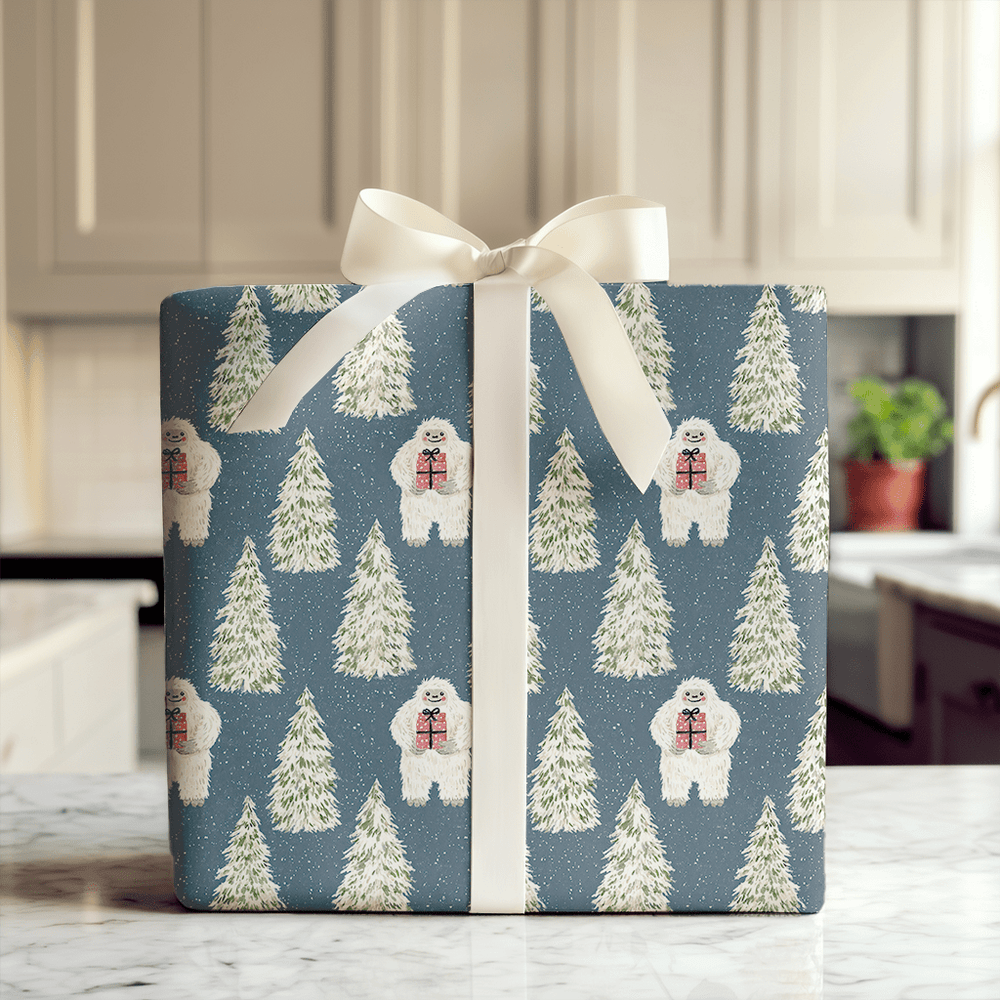 Yeti Yule - Wrapping Paper - Aspen & Arlo