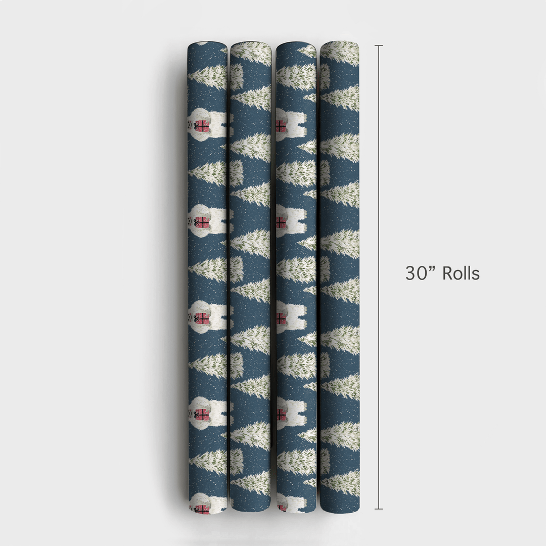 Yeti Yule - Wrapping Paper - Aspen & Arlo