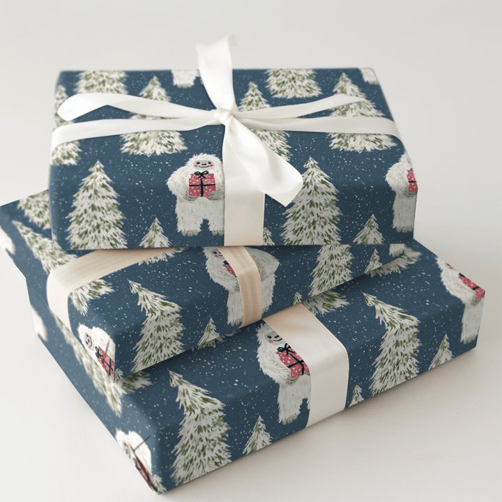 Yeti Yule - Wrapping Paper - Aspen & Arlo