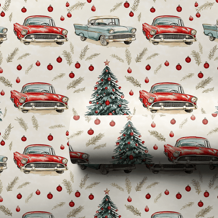Retro Holiday - Wrapping Paper - Aspen & Arlo