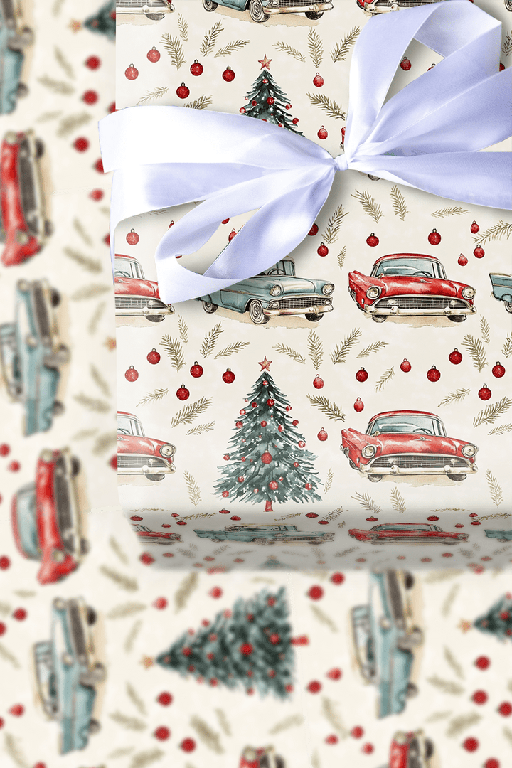 Retro Holiday - Wrapping Paper - Aspen & Arlo