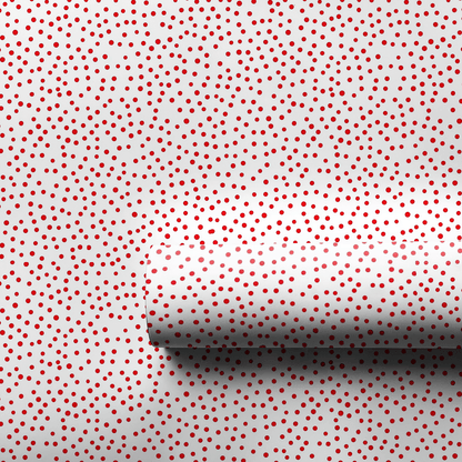 Red Dots - Wrapping Paper - Aspen & Arlo