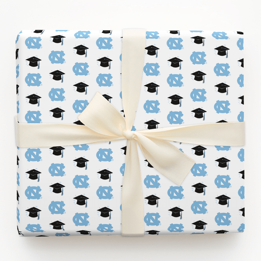 Hats Off Carolina - Wrapping Paper - Aspen & Arlo