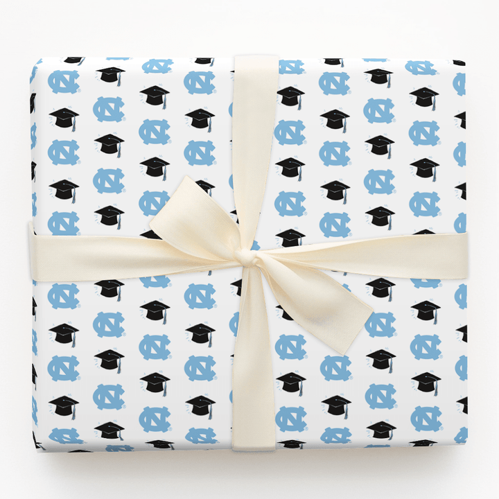 Hats Off Carolina - Wrapping Paper - Aspen & Arlo