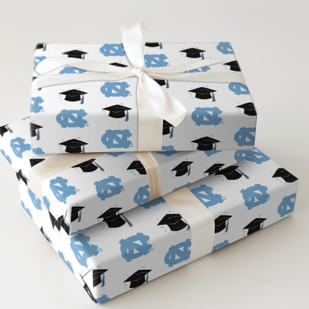 Hats Off Carolina - Wrapping Paper - Aspen & Arlo