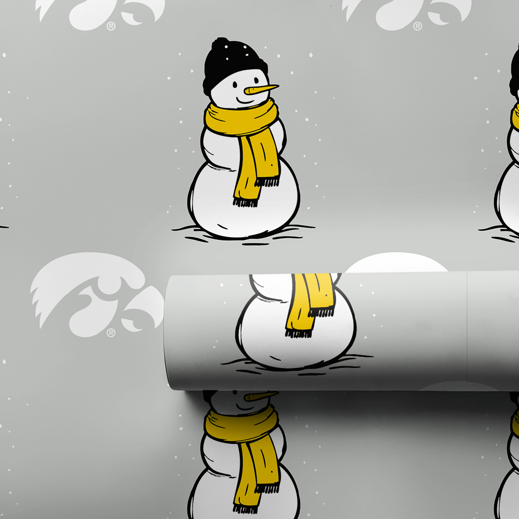 Iowa Snowman