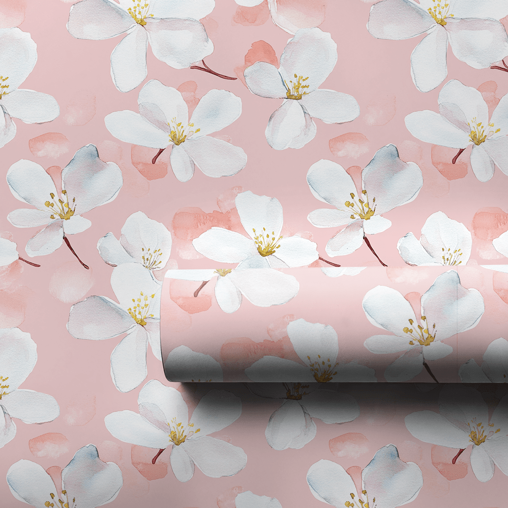 Soft Petals - Wrapping Paper - Aspen & Arlo