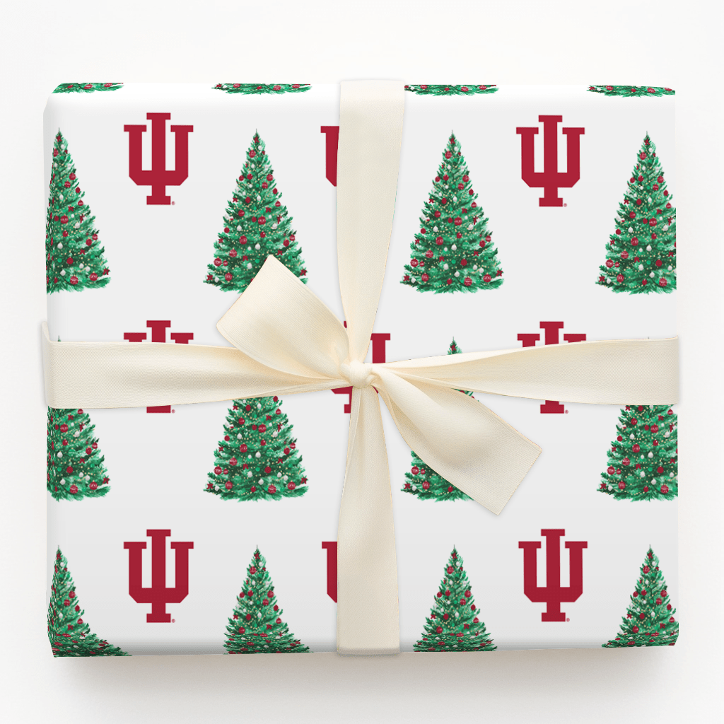 Hoosier Holiday Tree - Wrapping Paper - Aspen & Arlo