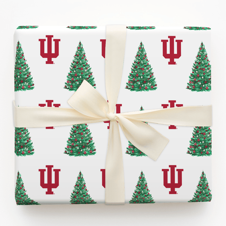 Hoosier Holiday Tree - Wrapping Paper - Aspen & Arlo