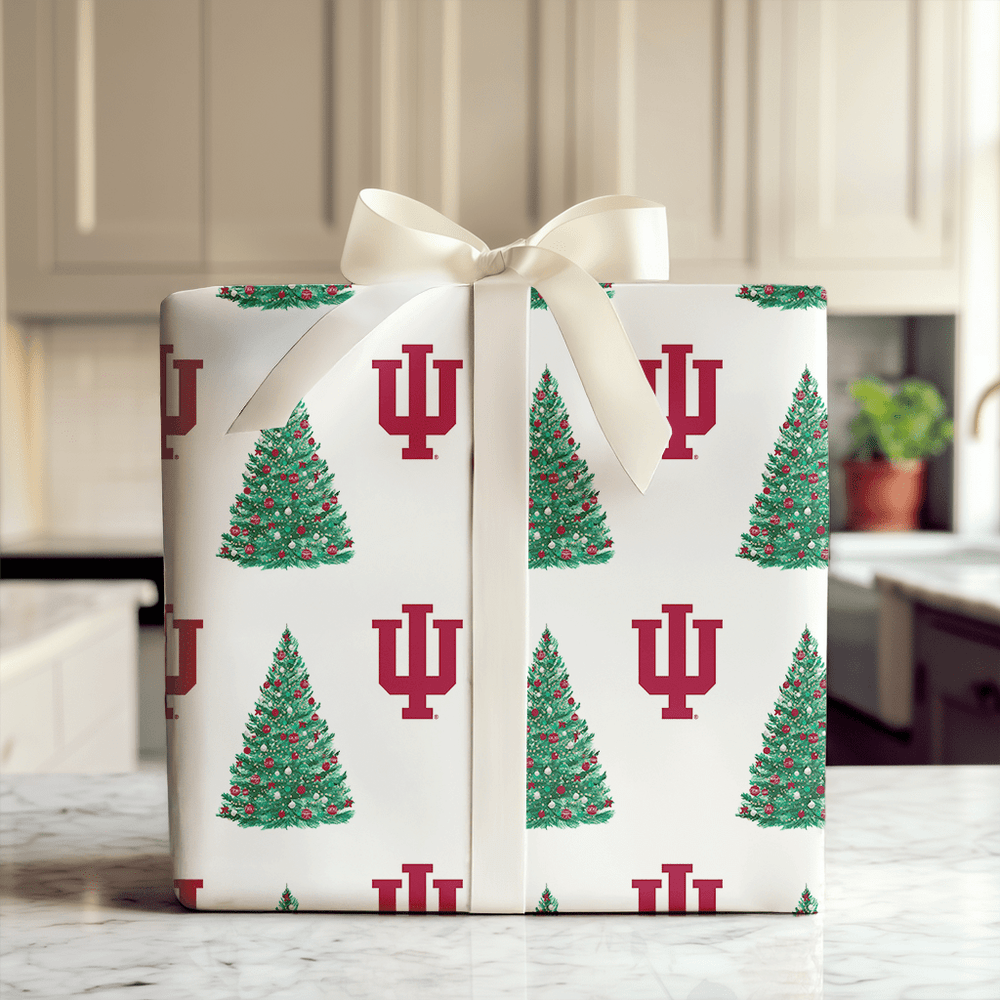 Hoosier Holiday Tree - Wrapping Paper - Aspen & Arlo