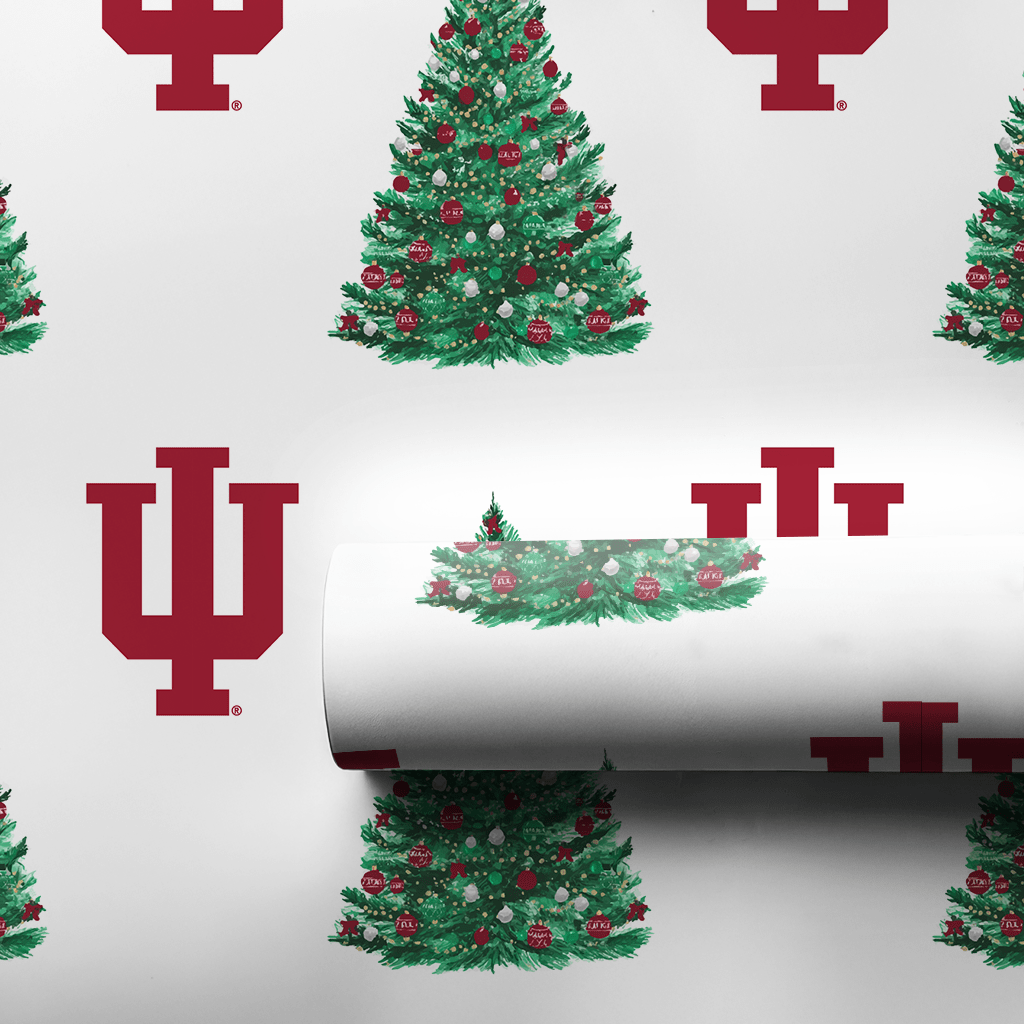 Hoosier Holiday Tree - Wrapping Paper - Aspen & Arlo