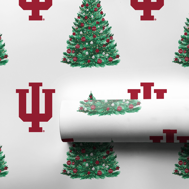 Hoosier Holiday Tree - Wrapping Paper - Aspen & Arlo