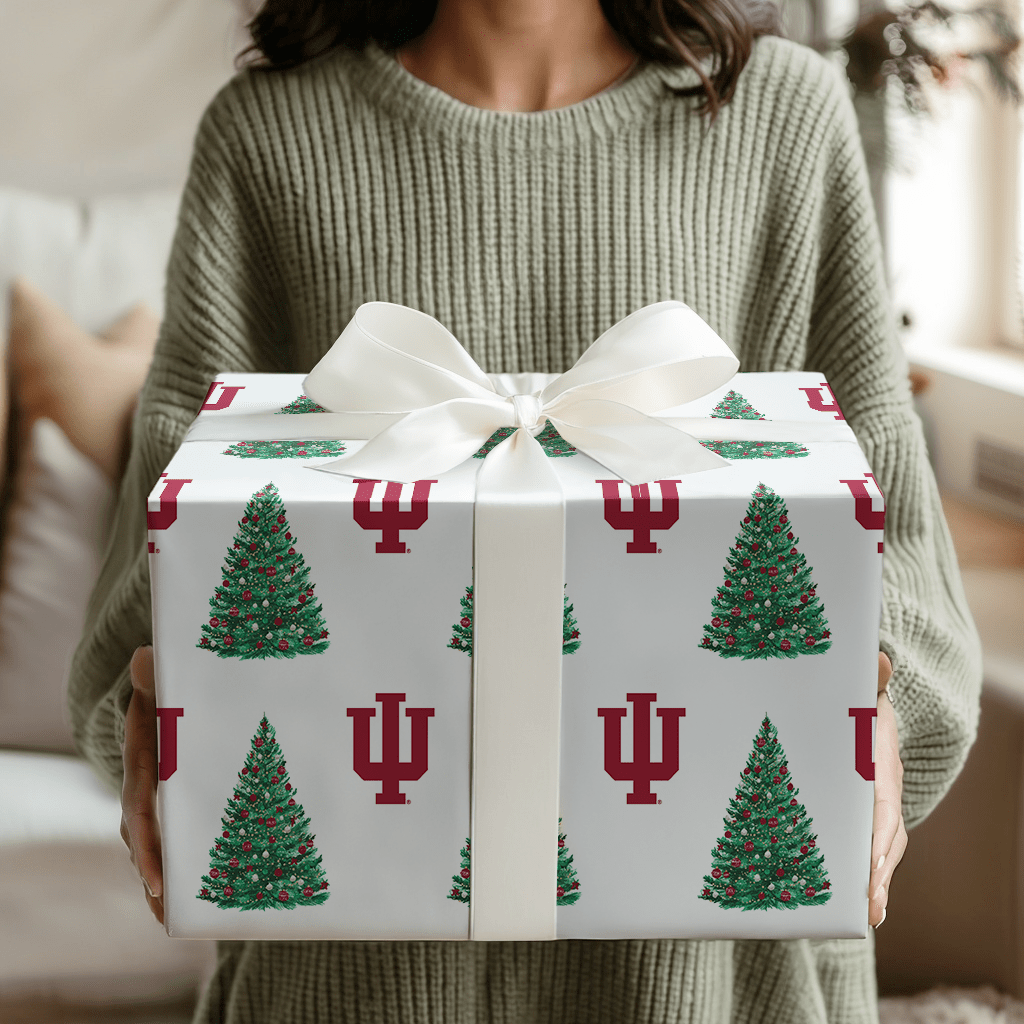 Hoosier Holiday Tree - Wrapping Paper - Aspen & Arlo