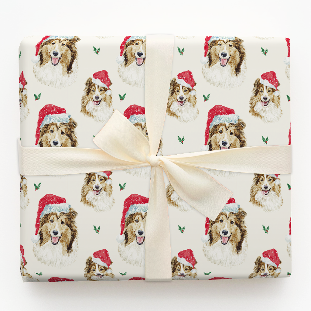 Sheltie Claus