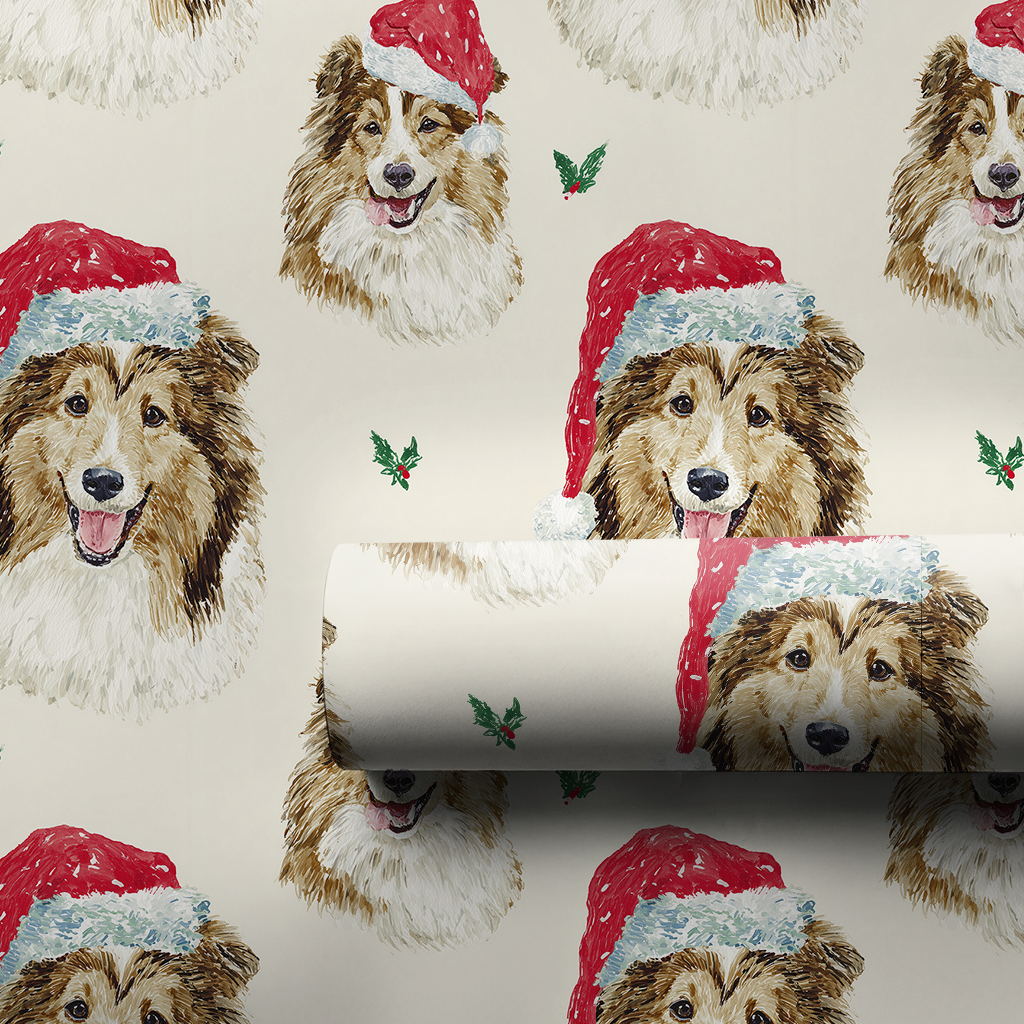 Sheltie Claus