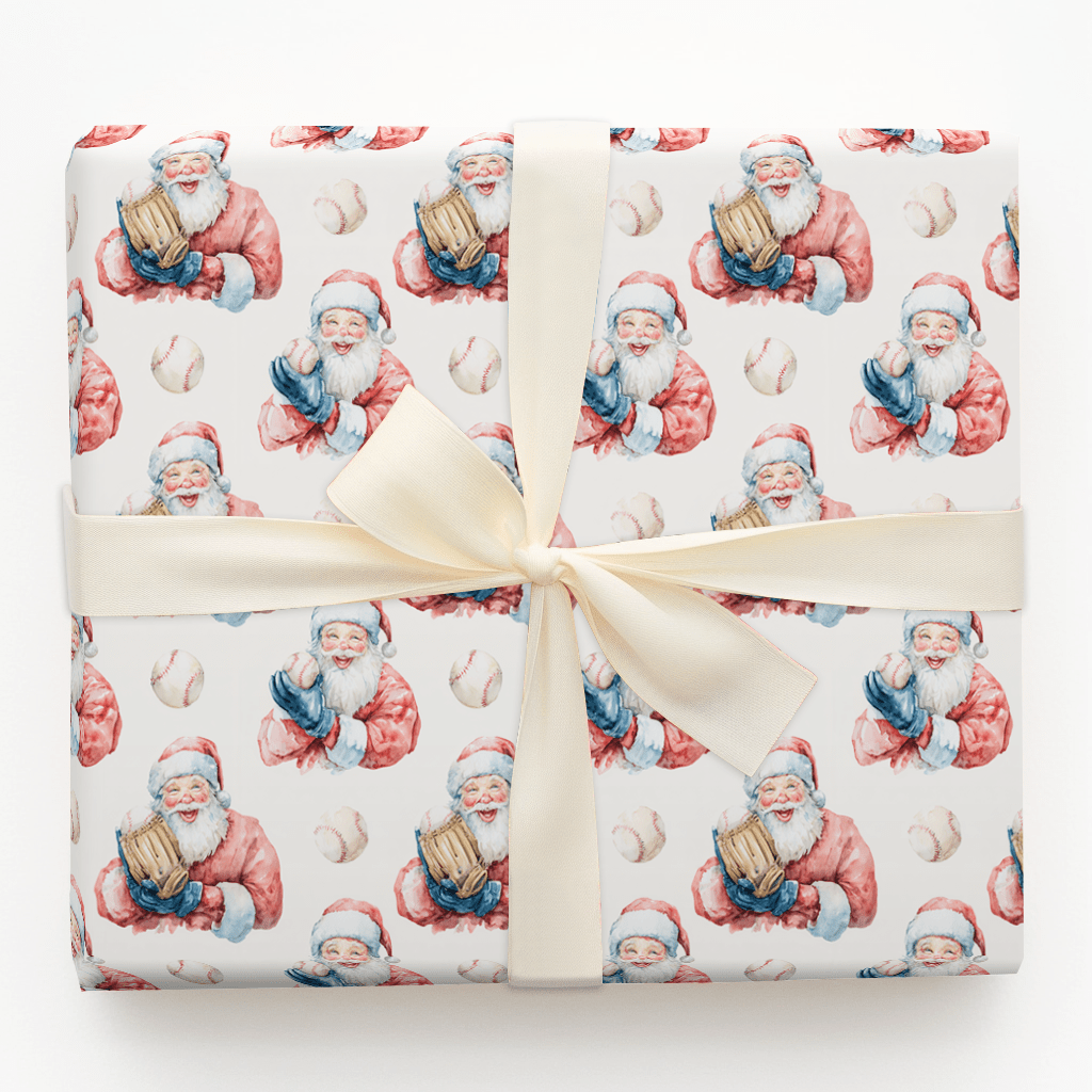 Pitchin’ Presents - Wrapping Paper - Aspen & Arlo